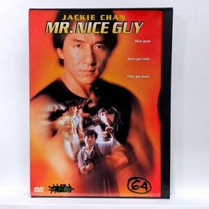 Mr Nice Guy‎ DVD 1997 Jackie Chan New Line Cinema Martial Arts Action Widescreen
